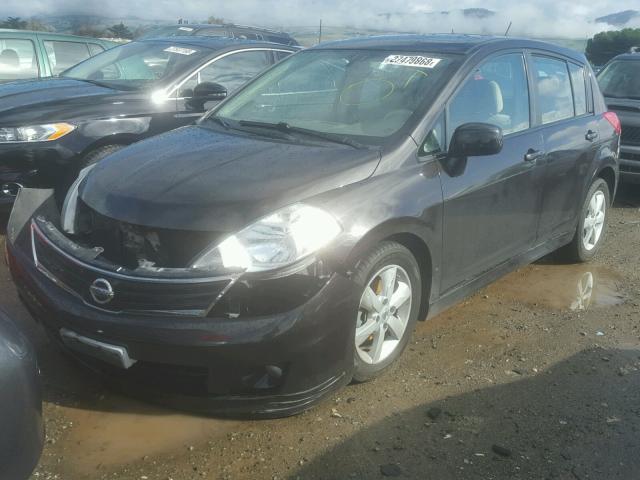 3N1BC1CP7BL359076 - 2011 NISSAN VERSA S BROWN photo 2