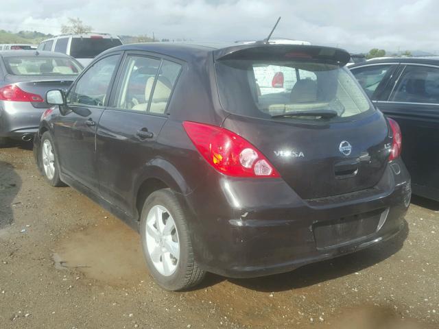 3N1BC1CP7BL359076 - 2011 NISSAN VERSA S BROWN photo 3