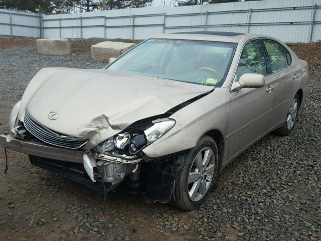 JTHBA30G065151645 - 2006 LEXUS ES 330 GOLD photo 2