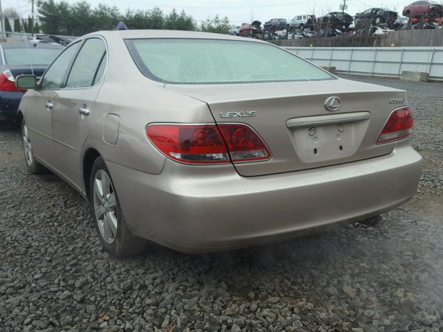 JTHBA30G065151645 - 2006 LEXUS ES 330 GOLD photo 3