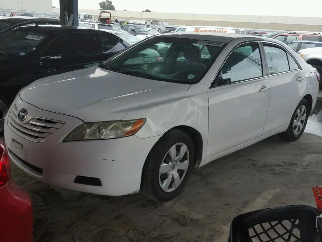 4T1BE46K99U823814 - 2009 TOYOTA CAMRY BASE WHITE photo 2