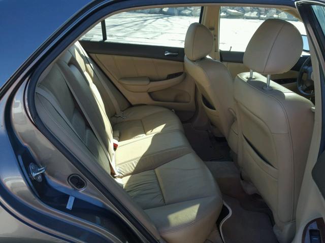 1HGCM66596A033283 - 2006 HONDA ACCORD EX GRAY photo 6