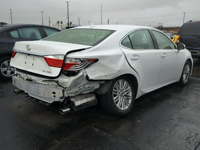 JTHBK1GG9D2083965 - 2013 LEXUS ES 350 WHITE photo 4