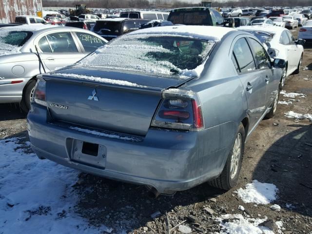 4A3AB56F77E019145 - 2007 MITSUBISHI GALANT ES GREEN photo 4