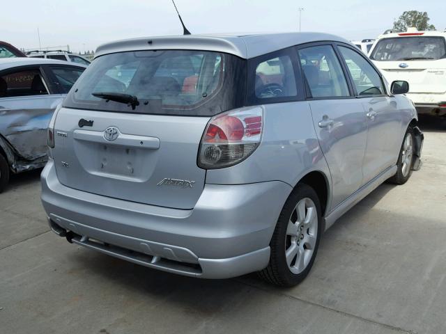 2T1KR32E95C429336 - 2005 TOYOTA COROLLA MA SILVER photo 4