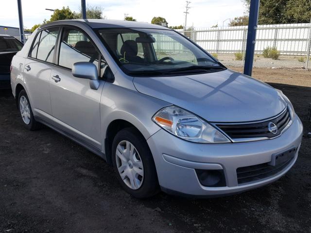 3N1BC1AP6AL366960 - 2010 NISSAN VERSA S SILVER photo 1