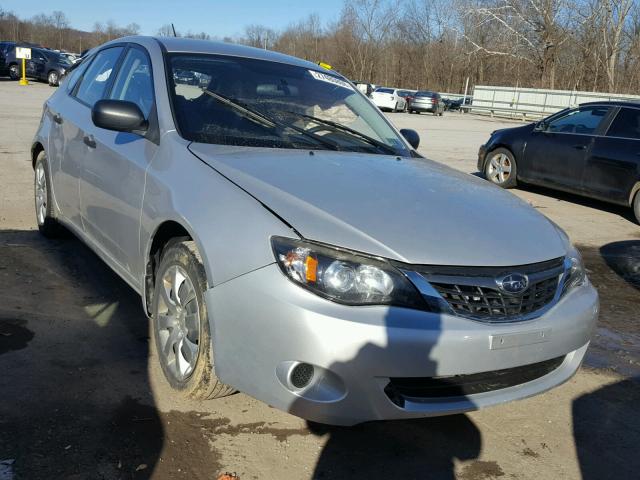 JF1GH61698G819286 - 2008 SUBARU IMPREZA 2. SILVER photo 1