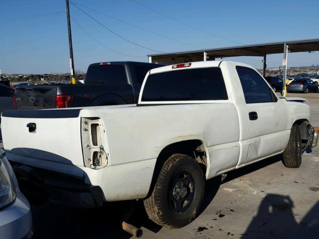 1GCEC14XX4Z131268 - 2004 CHEVROLET SILVERADO WHITE photo 4