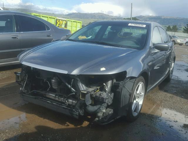 19UUA66295A035925 - 2005 ACURA TL GRAY photo 2