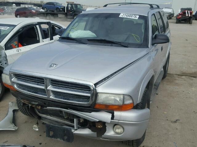 1D4HS48N43F629981 - 2003 DODGE DURANGO SL GRAY photo 2