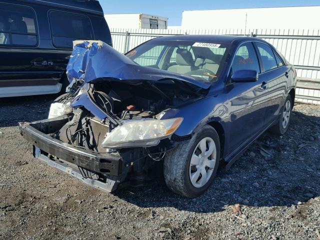 4T1BE46K99U368107 - 2009 TOYOTA CAMRY BASE BLUE photo 2