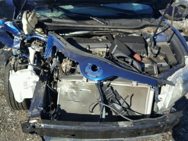 4T1BE46K99U368107 - 2009 TOYOTA CAMRY BASE BLUE photo 7