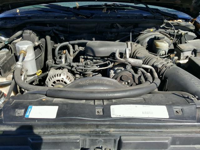 1GNCS13W4X2185768 - 1999 CHEVROLET BLAZER BLUE photo 7