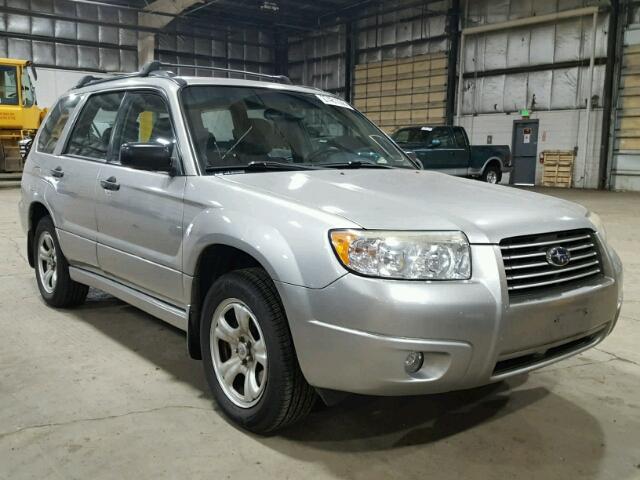 JF1SG63626G714399 - 2006 SUBARU FORESTER 2 SILVER photo 1