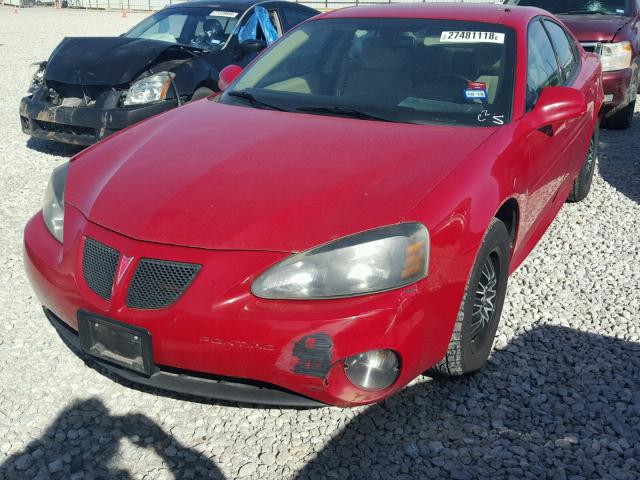 2G2WP552871197953 - 2007 PONTIAC GRAND PRIX RED photo 2