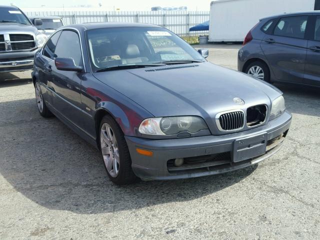 WBABN33482JW52000 - 2002 BMW 325 CI BLUE photo 1