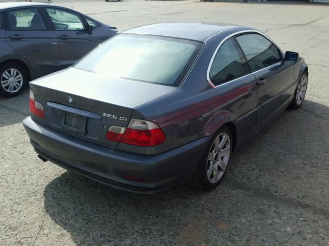 WBABN33482JW52000 - 2002 BMW 325 CI BLUE photo 4