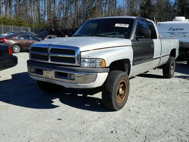 3B7KF23W0XG219923 - 1999 DODGE RAM 2500 GRAY photo 2