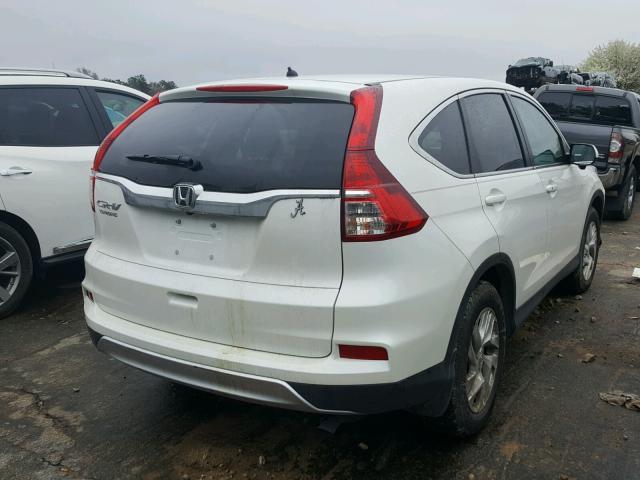 5J6RM3H56GL020849 - 2016 HONDA CR-V EX WHITE photo 4