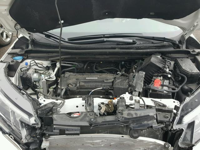 5J6RM3H56GL020849 - 2016 HONDA CR-V EX WHITE photo 7