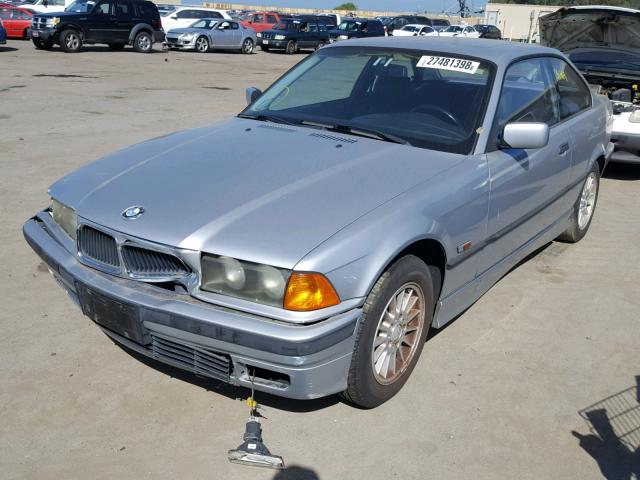 WBABG1327TET01618 - 1996 BMW 328 IS SILVER photo 2