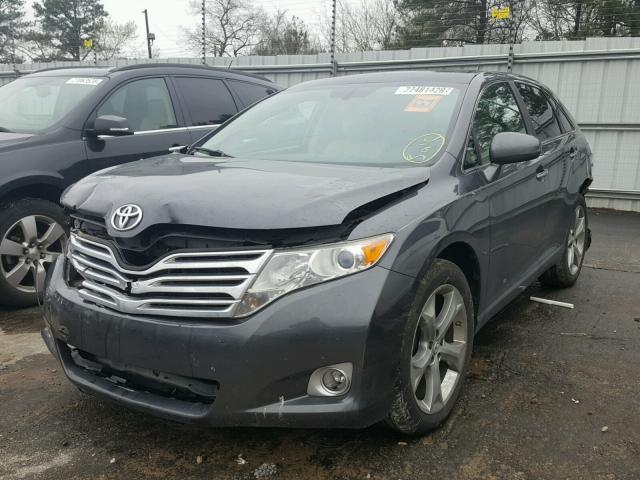 4T3ZK3BBXAU032243 - 2010 TOYOTA VENZA BASE GRAY photo 2