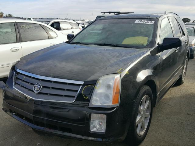 1GYDE63A640112117 - 2004 CADILLAC SRX BLACK photo 2