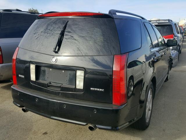 1GYDE63A640112117 - 2004 CADILLAC SRX BLACK photo 4