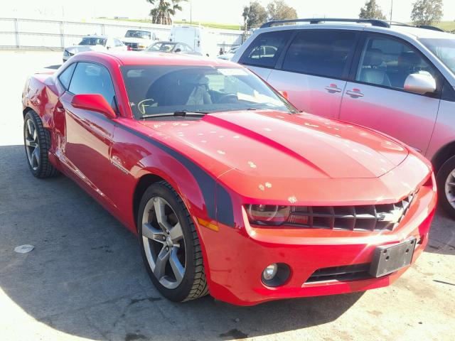 2G1FB1E38C9139633 - 2012 CHEVROLET CAMARO LT RED photo 1