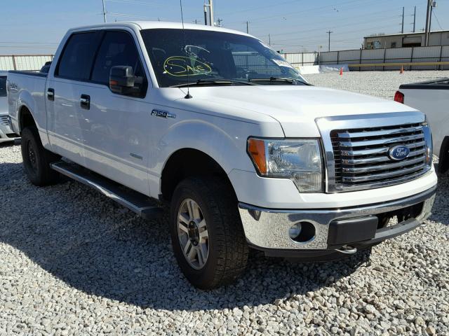 1FTFW1ET9BFC06791 - 2011 FORD F150 SUPER WHITE photo 1