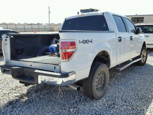 1FTFW1ET9BFC06791 - 2011 FORD F150 SUPER WHITE photo 4