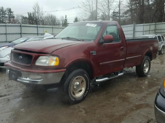 1FTZF18W8WNB18376 - 1998 FORD F150 MAROON photo 9