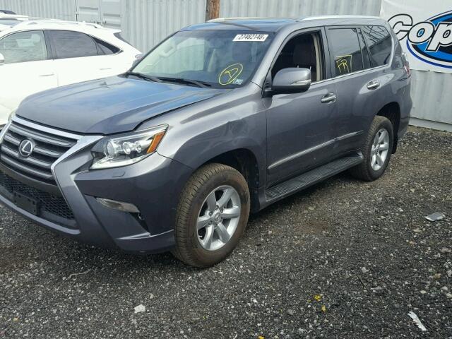 JTJBM7FX1G5129661 - 2016 LEXUS GX BASE GRAY photo 2