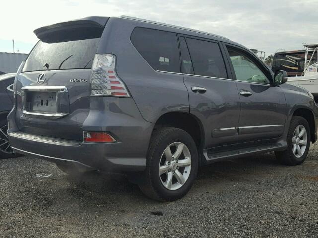 JTJBM7FX1G5129661 - 2016 LEXUS GX BASE GRAY photo 4