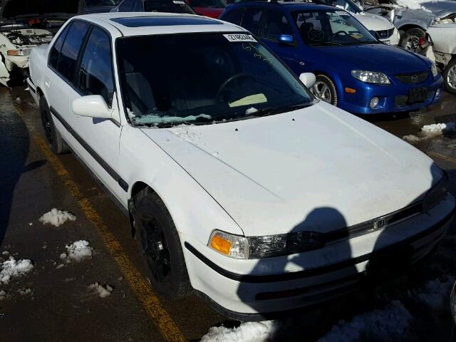 1HGCB7662MA117947 - 1991 HONDA ACCORD EX WHITE photo 1