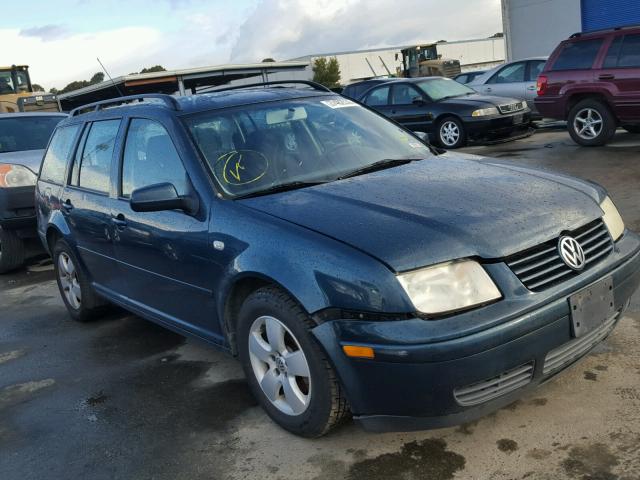 WVWSL61J74W002809 - 2004 VOLKSWAGEN JETTA GLS GREEN photo 1