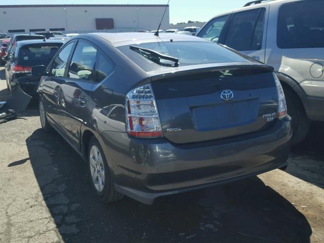 JTDKB20U993490192 - 2009 TOYOTA PRIUS GRAY photo 3