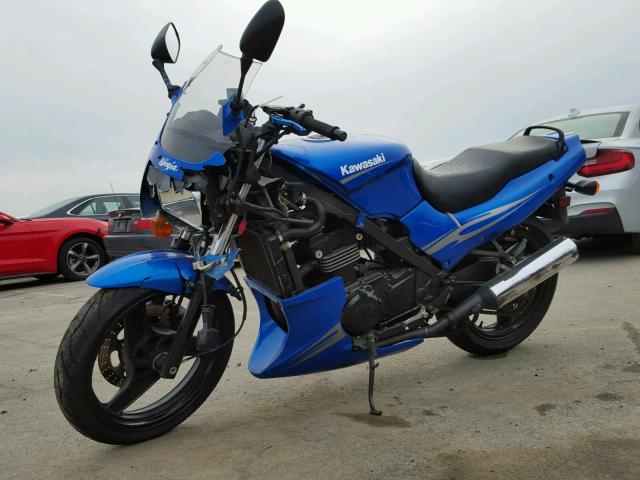 JKAEXVD1X9A116034 - 2009 KAWASAKI EX500 D BLUE photo 2