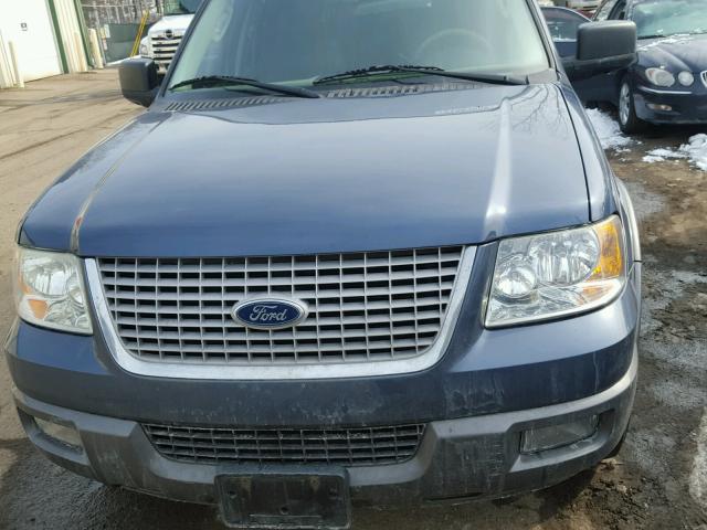 1FMPU15506LA56889 - 2006 FORD EXPEDITION BLUE photo 9