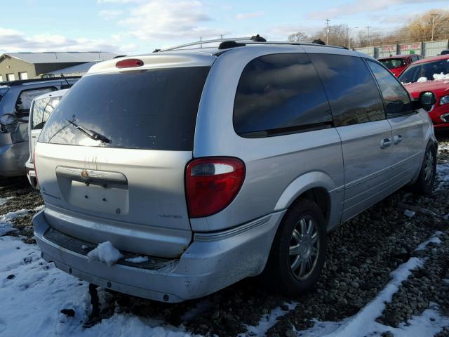 2A8GP64L96R829075 - 2006 CHRYSLER TOWN & COU SILVER photo 4