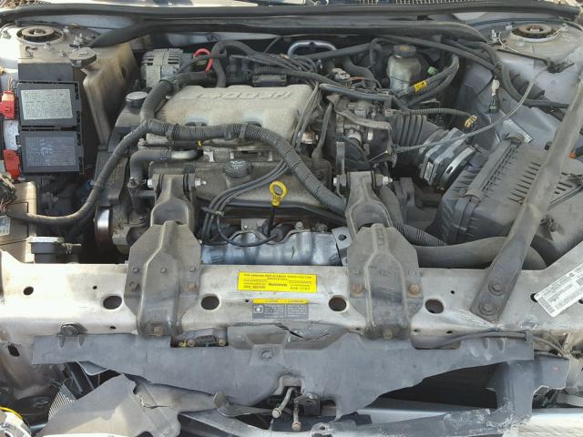 2G1WW12E939180668 - 2003 CHEVROLET MONTE CARL SILVER photo 7