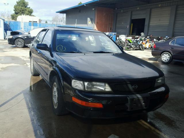 JN1CA21D2TM404330 - 1996 NISSAN MAXIMA GLE BLACK photo 1