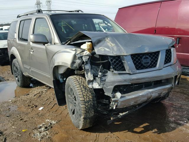 5N1AR18W65C766275 - 2005 NISSAN PATHFINDER GRAY photo 1