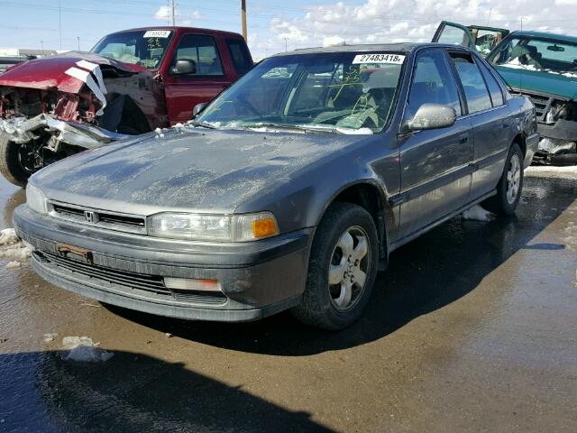 JHMCB7569LC114576 - 1990 HONDA ACCORD EX GRAY photo 2