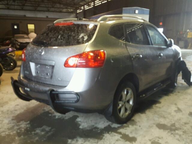 JN8AS58V19W430503 - 2009 NISSAN ROGUE S GRAY photo 4