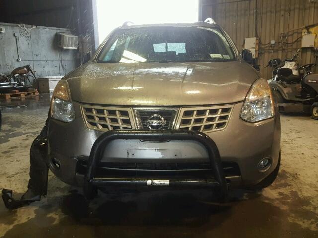 JN8AS58V19W430503 - 2009 NISSAN ROGUE S GRAY photo 9