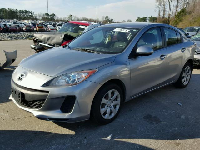 JM1BL1U73D1809263 - 2013 MAZDA 3 I GRAY photo 2