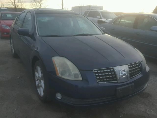 1N4BA41E04C812237 - 2004 NISSAN MAXIMA SE BLUE photo 1