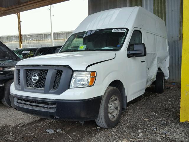 1N6BF0LY5JN801291 - 2018 NISSAN NV 2500 S WHITE photo 2