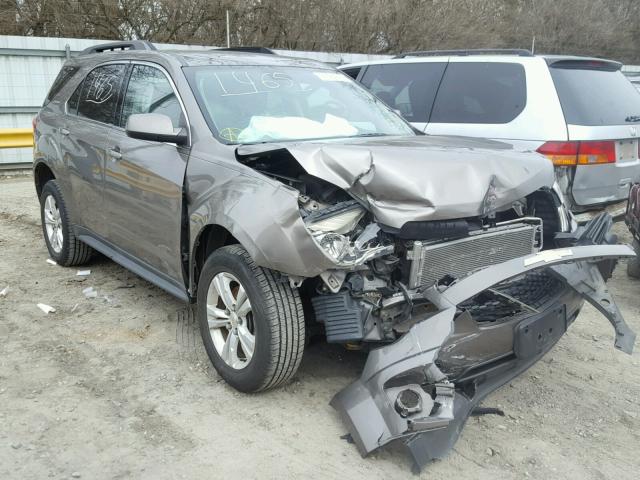 2CNFLEEC2B6268846 - 2011 CHEVROLET EQUINOX LT BROWN photo 1